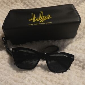 Vogue Eyewear Black Sunglasses with Case